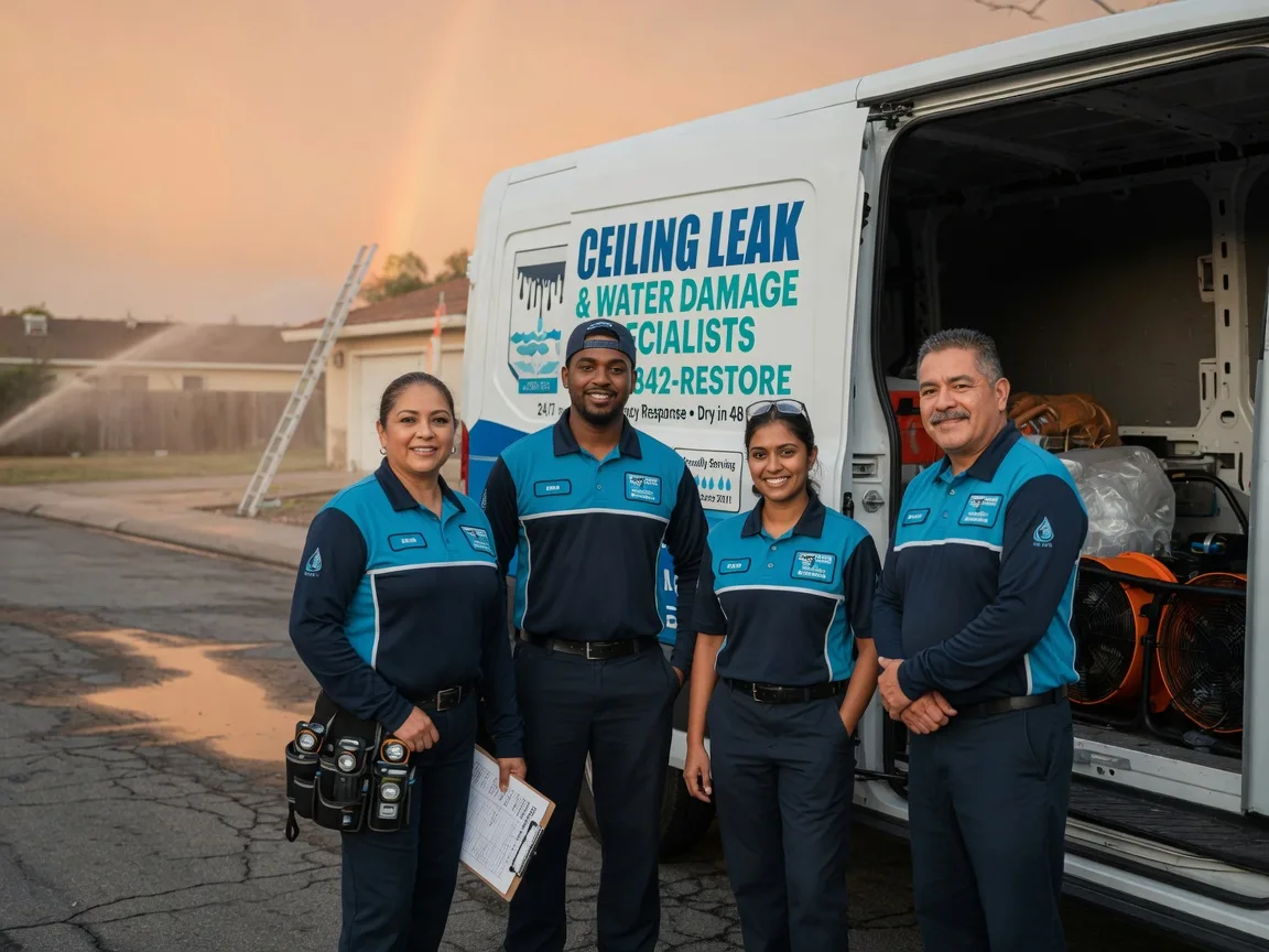 Ceiling Leak Cleanup company in Kinsley, KS