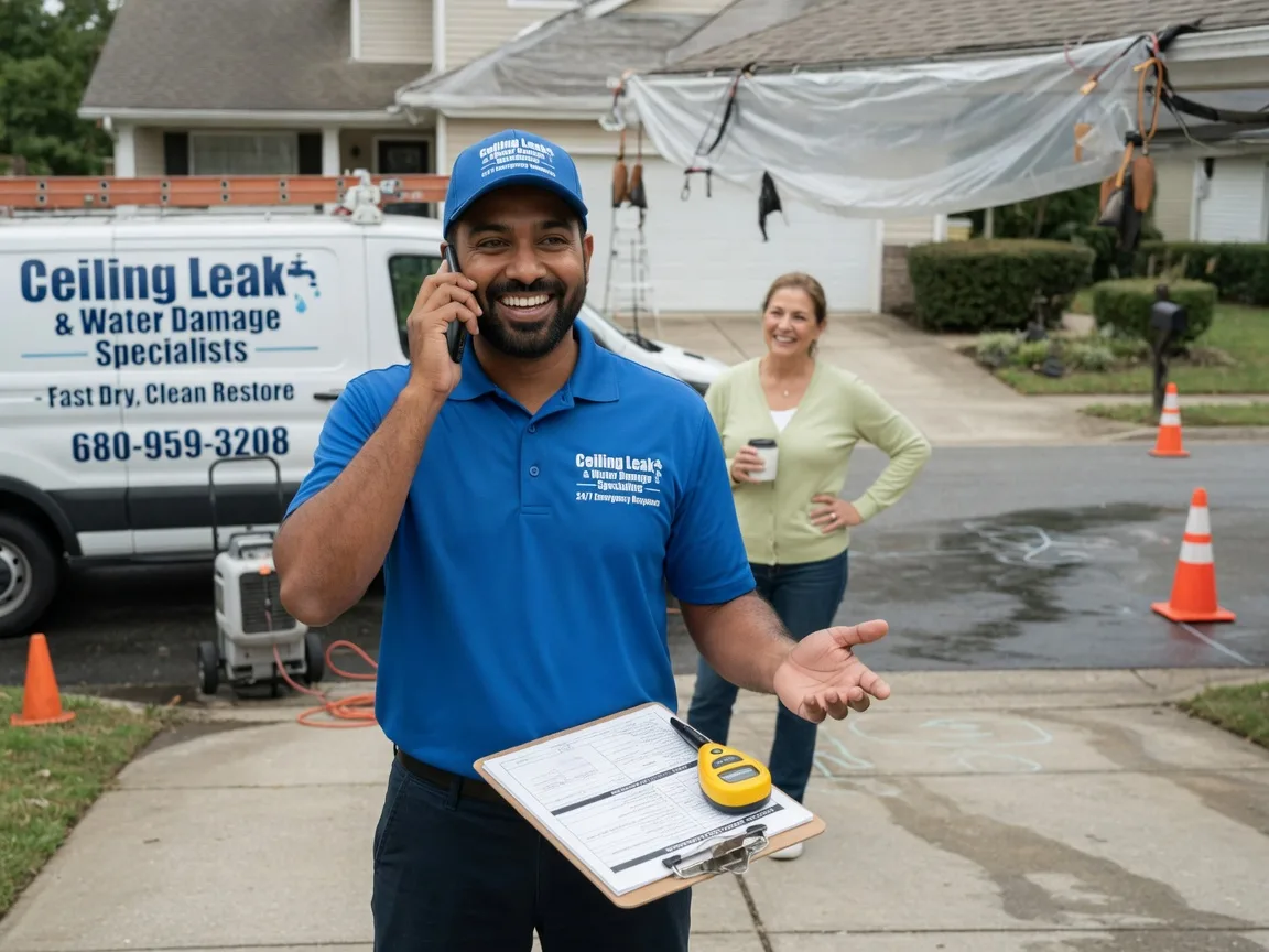 Ceiling Leak Cleanup Kinsley, KS FAQs